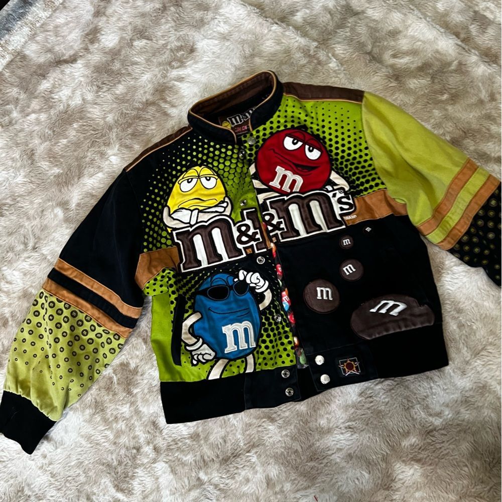 JH Design Nascar M&M’s Official Licensed Jacket